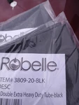 Robelle 8' Black Double Chamber Winter Pool Cover Water Tubes Bag 3809-BLK 5 Pcs. Fixed Price $29.00.