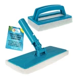 U.s. Pool Supply Hand-held Pole Attachment Scrub Brushes, Scouring Pads. Fixed Price $12.99.