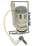 Jacuzzi NT84000 3" Flush Valve Cable & Handle, 2-PIECE Toilet, All Hardware. Fixed Price $42.99.