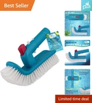 Lightweight 8X4 Scrubber Brush Perfect For Spas & Above Ground. Fixed Price $22.99.