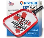 Protuff Flat Pool Skimmer Net 2 Year Unconditional Free Replacement Heavy.... Fixed Price $45.03.
