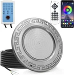 Lights For Inground Pool, 60W 10 Inch Led With Controll. Fixed Price $200.00.