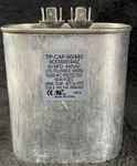 Tradepro Oval Capacitor TP-CAP-60/440 Multipurpose 60MFD, 3% Tolerance 50/60HZ. Fixed Price $9.79.