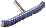 Swimming Pool Brush For Cleaning Walls,tiles & Floors,heavy Duty Silver. Fixed Price $34.16.