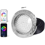 Waterproof Rgbw Pool Light - 100FT Cord, Remote Control. Fixed Price $412.49.