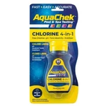 Aquachek 511244A 4-IN-1 Chlorine Swimming Pool And Spa Test Strips- 50 Pack. Fixed Price $12.72.