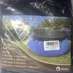 Ibirdie Outdoor Above Ground Pool Cover For 180 Weatherproof, Anti Uv. Fixed Price $32.00.