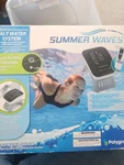 Summer Waves Salt Water System For Above Ground Pools W/ Touch Led Display. Fixed Price $48.10.