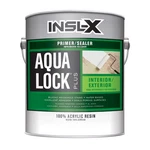 Insl-x Aqua Lock Plus White Flat Water-based Acrylic Primer And Sealer 1 Gal. Fixed Price $45.96.