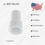 High-quality 1.5" Pool Hose Cuff Easy Install For Vacuum Heads & Skimmers. Fixed Price $10.99.
