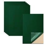 Biaungdo 6 Pcs Self Adhesive Felt Sheets, Dark Green 8 X 12 Inch,. Fixed Price $7.42.