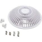 Aquastar R8MF101 8" Round Retro Moflow Main Drain Grate With Hardware - White. Fixed Price $43.94.
