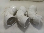 Lot Of 3 Lasco 406-020SW Pvc Elbow 2" (TV14). Fixed Price $25.00.