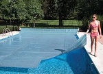 Midwest Space Age Oval Above Ground Swimming Pool Solar Blanket Covers - 12 Mil. Fixed Price $123.92.