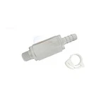 Check Valve, Rola-chem, 3/8" Barb X 1/4"MPT, In-line RC521170. Fixed Price $35.95.