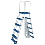 Swimline A-frame Above Ground Pool Ladder W/ Barrier For 48" To 52" Height. Fixed Price $169.99.