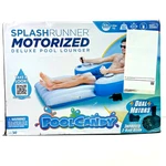 Poolcandy Splash Runner Motorized Deluxepool Lounger Inflatable Chair Float Dual. Fixed Price $199.99.