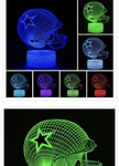 Dallas Cowboy. Led Lamp Illusion Multi Colors. Remote Control New In Box Rohs. Fixed Price $25.00.