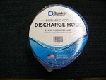Quaker Plastics Swimming Pool Discharge Hose 2" X 50" S. Steel Clamp Incl QT-262. Fixed Price $24.99.