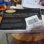 Jacuzzi LH05000 Inline Whirlpool Heater - Black. Fixed Price $134.99.