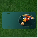 Custom Personalized License Plate Auto Tag With Pool Table Add Names. Fixed Price $17.95.