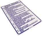 Pentair Pool Rules(nc) Sign R234100. Fixed Price $111.95.