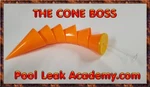Swimming Pool Leak Detection Dye Test Cones Super Big Size For 3" Spa Drains. Fixed Price $48.00.