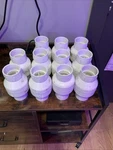 Lot Of 11 Flo Control Inch Pvc Spring Check Valves 1001-20, 1/2 Lbs. Fixed Price $100.00.