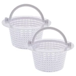2 Above Ground Replacement Pool Skimmer Baskets With Handles, Remove Debris. Fixed Price $17.99.