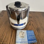 Golden Harvest Imperial Stainless Steel Juicer #9901 Works Vgc W/ Manual. Fixed Price $79.97.
