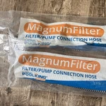 2 Plastiflex King Magnum Filter Hoses 1 " 3 Ft Above Ground Pools Usa. Fixed Price $18.90.