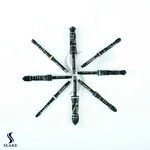 8PCS Dental Implant Surgery Drills Black Titanium Coated Hardened Longer Life Ce. Fixed Price $31.50.