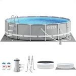 Intex 26723EH 15FT 42IN Prism Frame Above Ground Swimming Pool Set With Filter. Fixed Price $419.99.