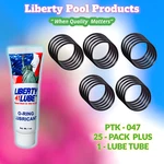 Z Chlor Flow Meter O-ring (25-PACK + Lube Tube) PTK-047 By Pooltek Usa. Fixed Price $19.53.