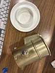 Free Shipping Pool Ladder Handrail Bronze 4" Anchor Socket PS-4019-BC. Fixed Price $38.00.