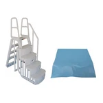 Main Access 200100T Above Ground Swimming Pool Smart Step/ladder System W/ Pad. Fixed Price $479.99.