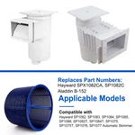 B-152 Basket For Hayward Pool Skimmer SP1070& SP1071 Series SPX1070E. Fixed Price $28.98.