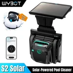 Wybot S2 Solar Pool Cleaner Wall Climbing Cordless Robotic Vacuum + 1102P. Fixed Price $1399.99.