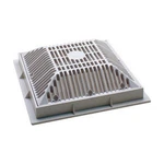 Waterway 642-4790 9" Square Cover White. Fixed Price $57.40.