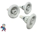 Set Of (3) Waterway Hot Tub Jet Power Storm Universal Replacement 5" Face Strt. Fixed Price $69.99.
