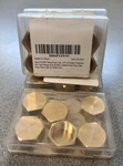 Gosknor 5/8" Id Brass Compression Cap W/ Rubber Gasket, (4) 6-PACKS. Fixed Price $18.00.