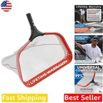 Protuff 17" Pool Skimmer Ultra-durable Fine Mesh Unlimited Lifetime. Fixed Price $104.39.