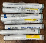 Lot Of 9 Leakmaster Pool Tile Crack Repair Putty Epoxy White Anderson. Fixed Price $99.00.