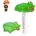 Xy-wq Floating Pool Thermometer, Large Size Easy Read For Water Green. Fixed Price $18.98.