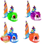 Swimline Original 4-PACK Diving Toys Led Light-up Glowing Sea Animal Piranha .... Fixed Price $44.99.