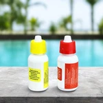 Central Set Of 2 Test Kit Replacement Refill Bottles For Swimming Pools. Fixed Price $10.49.