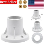 Swimline 8700 Abs Ladder Flange White Durable Pool Accessory 3 Step Max Height. Fixed Price $15.44.