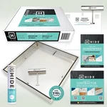 Hide 12.5" Luxury Drain Cover Kit - 2.0" Inlay Depth W/ Concrete Parts. Fixed Price $305.00.