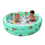 Inflatable Round Baby Swimming Pool 48" X 11", Portable Kiddie Paddling .... Fixed Price $30.75.