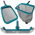 Economy Swimming Pool Cleaning Kit - Fine Mesh Deep Rake & Leaf Skimmer Net. Fixed Price $81.59.